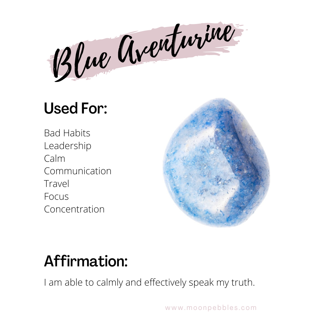 Blue aventurine meaning 2025