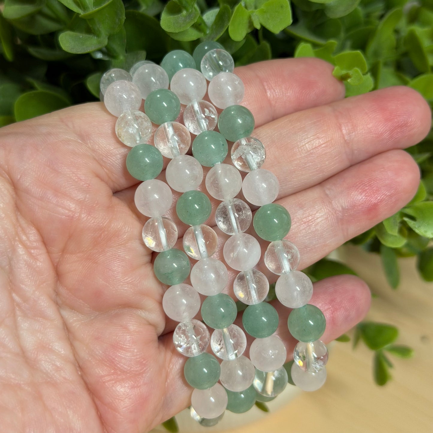 Heart Chakra Bead Bracelet - 8mm