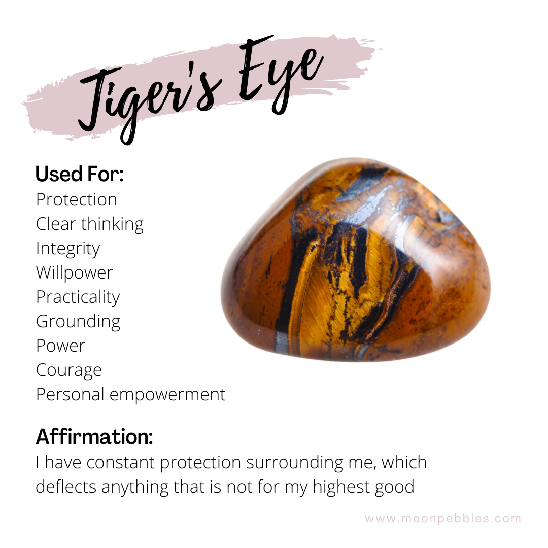 Healing Properties of Tigers Eye | Crystal Subscription Box Australia | Moon Pebbles