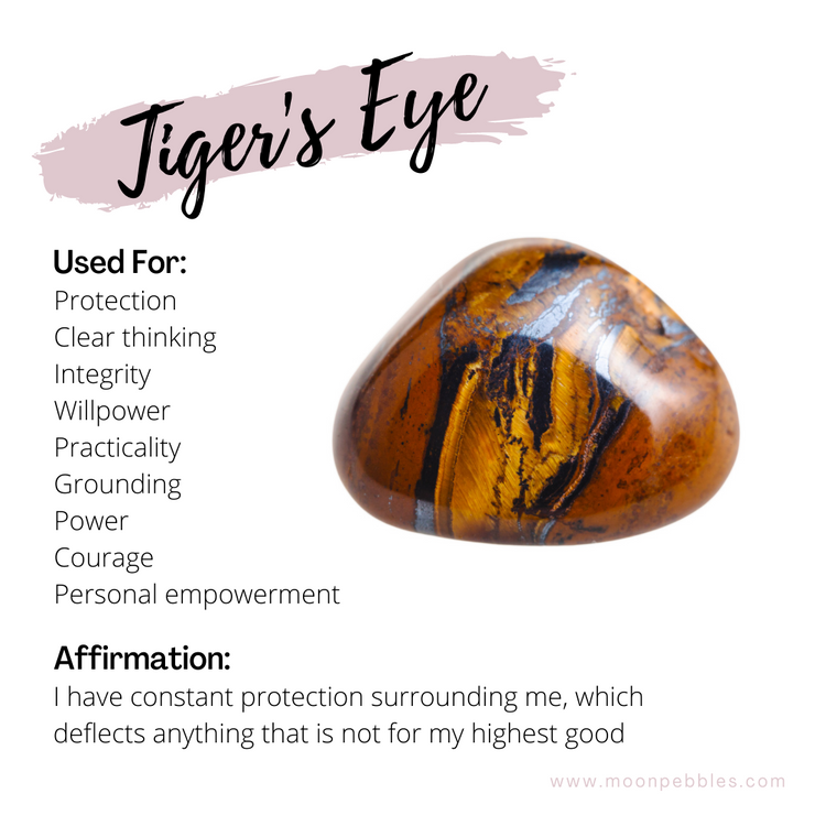 Healing Properties of Tiger's Eye | Moon Pebbles