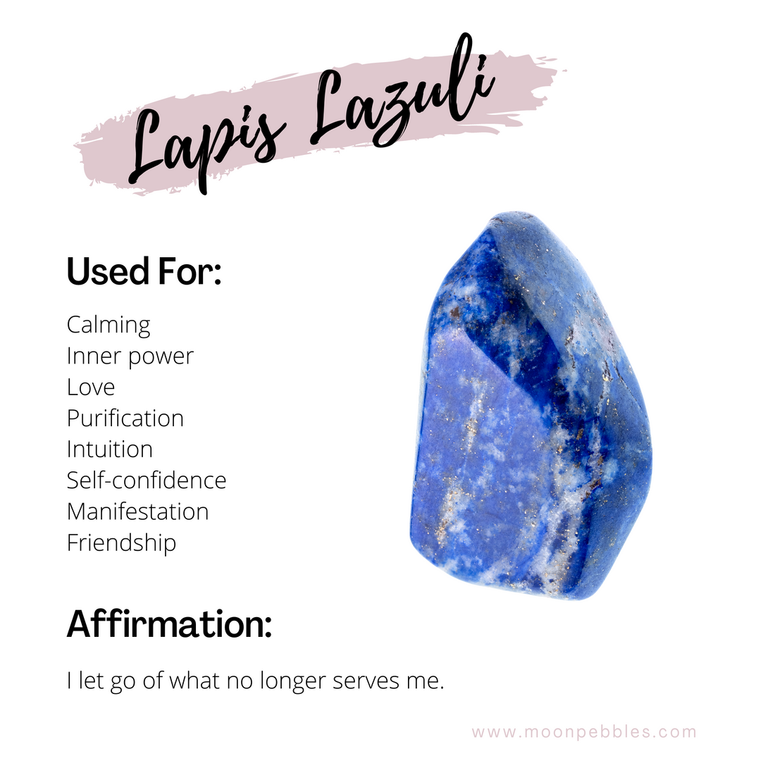 Healing Properties of Lapis Lazuli | Crystal Subscription Box Australia | Moon Pebbles
