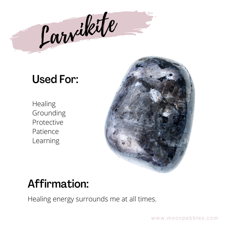 Healing Properties of Larvikite – Moon Pebbles