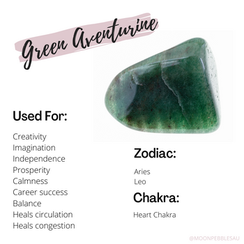 Healing Properties of Green Aventurine – Moon Pebbles
