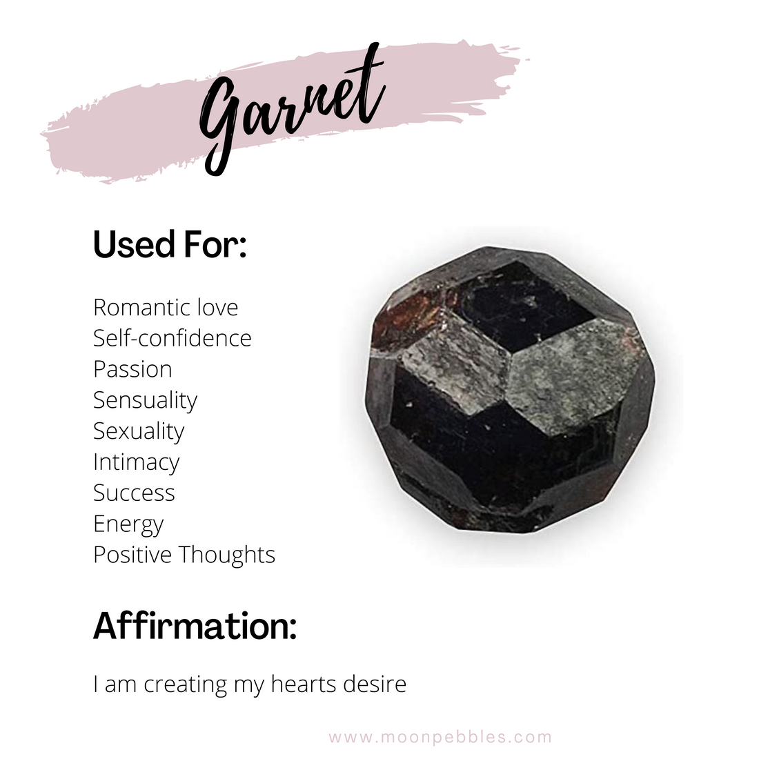 Red garnet healing properties deals