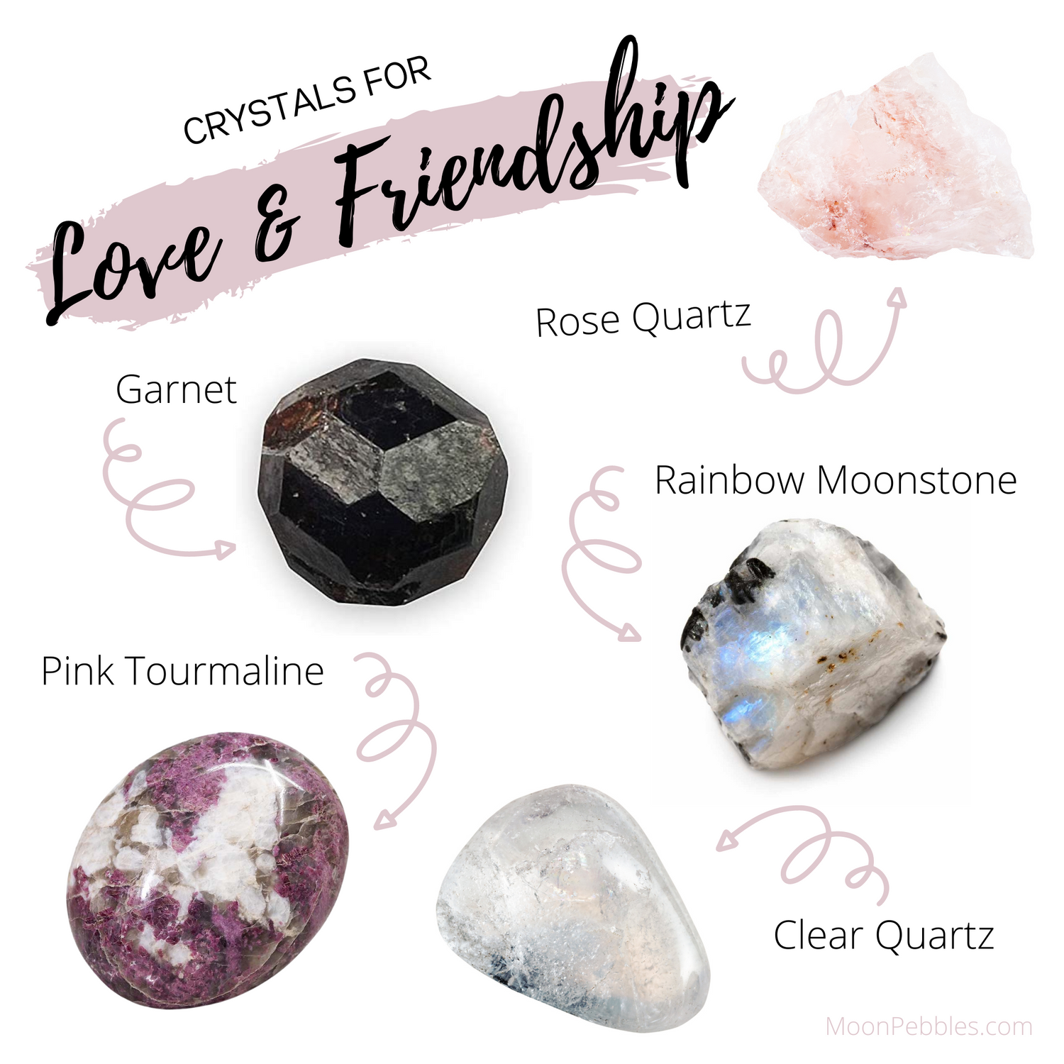 Crystals for Love and Friendship