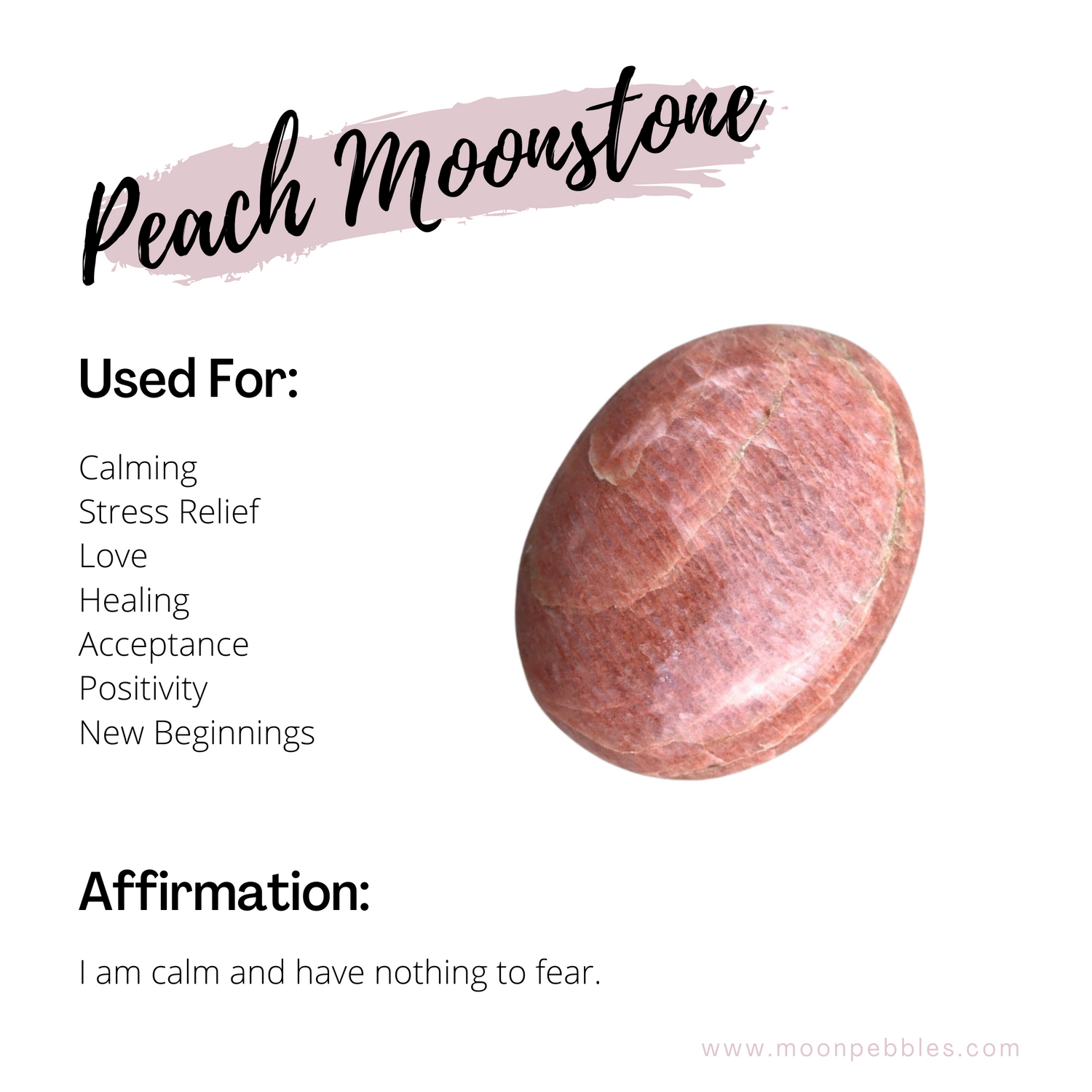 Peach Moonstone