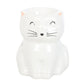 White Happy Cat Oil Burner