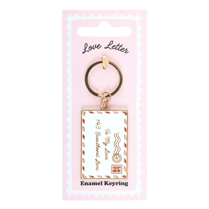 Love Letter Valentine's Day Keyring