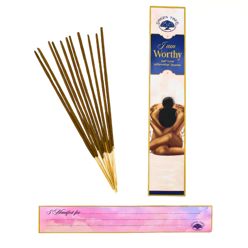 Affirmation Incense Sticks - I am Worthy
