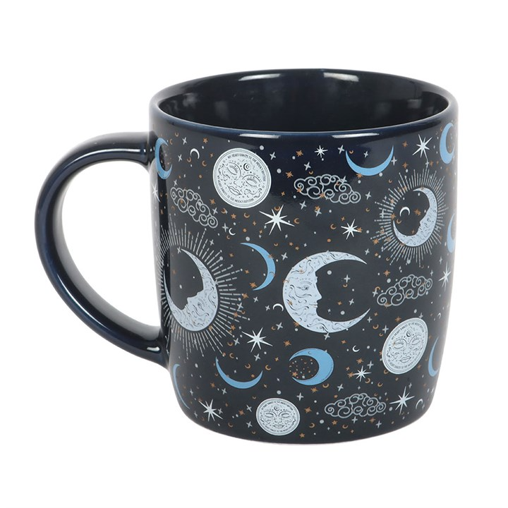 Blue Moon Ceramic Mug