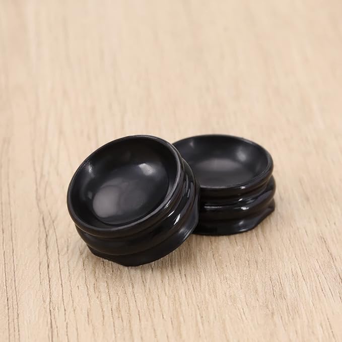 Black Plastic Sphere Stands - Small