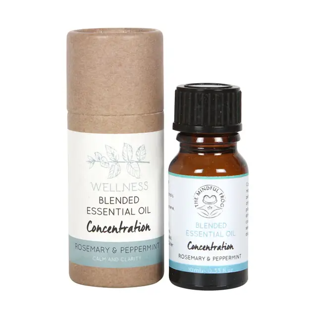 Concentration Blended Essential Oil - Rosemary & Peppermint