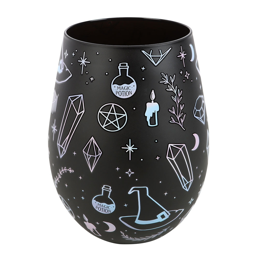 Crystal Witch Stemless Glass