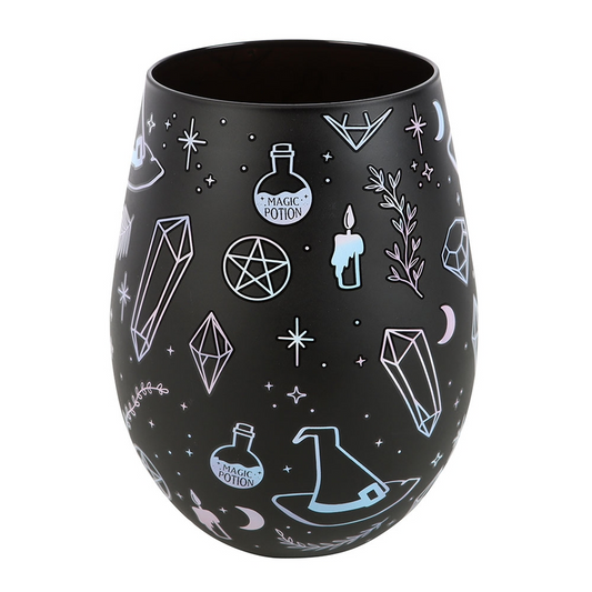 Crystal Witch Stemless Glass