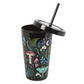 Dark Forest Collection: Plastic Tumbler with Straw