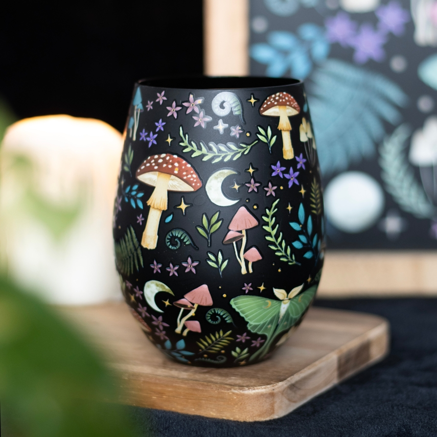 Dark Forest Collection: Stemless Wine Glass