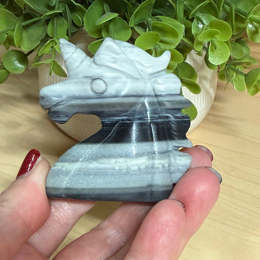 Taiji Stone Unicorn Carving