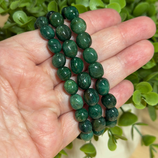 Fuchsite Pebble Bracelet