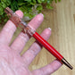 Crystal Chip Pen - Carnelian for Concentration, Energy and Confidence