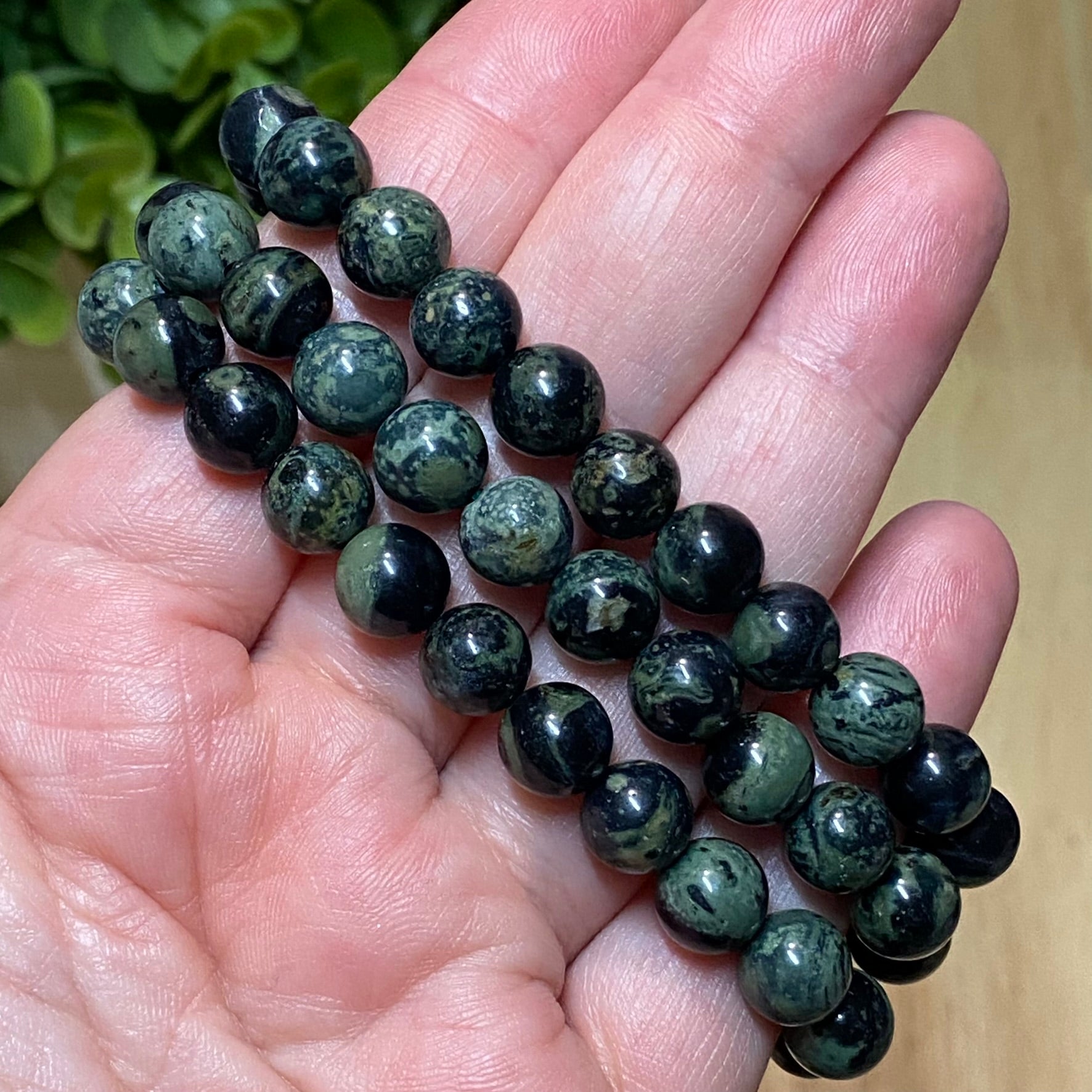 Healing Properties of Kambaba Jasper Moon Pebbles