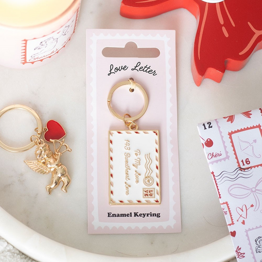 Love Letter Valentine's Day Keyring