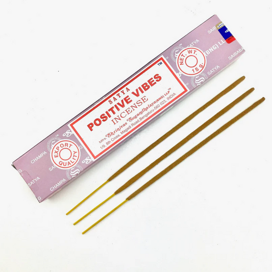 Positive Vibes Incense Sticks - Positivity and Mental Clarity