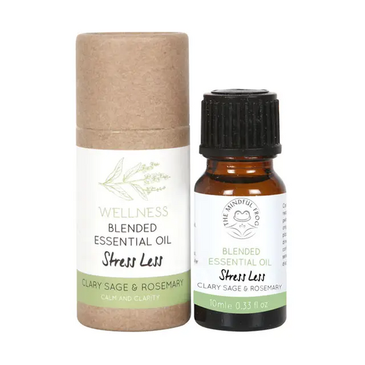 Stress Less Blended Essential Oil - Clary Sage & Rosemary
