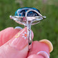 Chrysocolla High Dome Ring