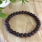 Garnet Bead Bracelet (6mm) - Romance, Self-confidence and Passion